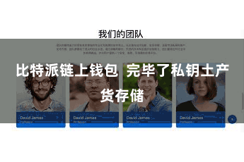 比特派链上钱包 完毕了私钥土产货存储