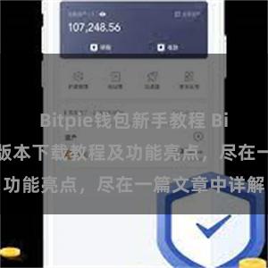 Bitpie钱包新手教程 Bitpie钱包最新版本下载教程及功能亮点，尽在一篇文章中详解