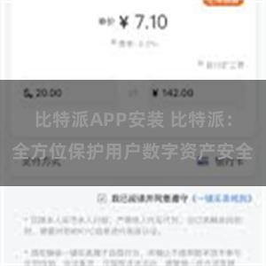 比特派APP安装 比特派：全方位保护用户数字资产安全