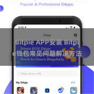 Bitpie APP安装 Bitpie钱包常见问题解决方法