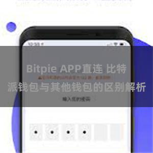 Bitpie APP直连 比特派钱包与其他钱包的区别解析