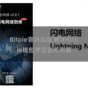 Bitpie官网地址 解决Bitpie钱包常见使用问题