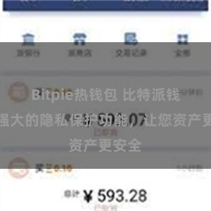 Bitpie热钱包 比特派钱包：强大的隐私保护功能，让您资产更安全