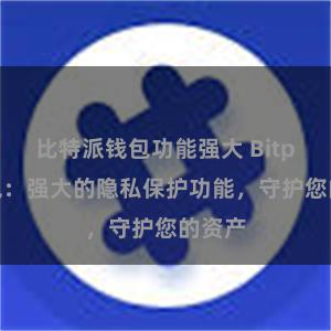 比特派钱包功能强大 Bitpie钱包：强大的隐私保护功能，守护您的资产