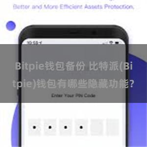 Bitpie钱包备份 比特派(Bitpie)钱包有哪些隐藏功能？