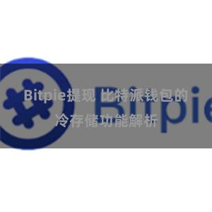 Bitpie提现 比特派钱包的冷存储功能解析