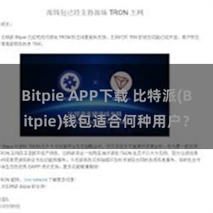 Bitpie APP下载 比特派(Bitpie)钱包适合何种用户？