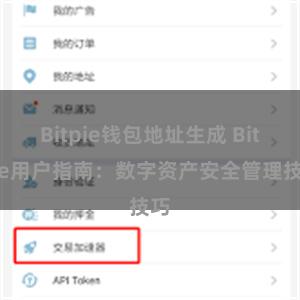 Bitpie钱包地址生成 Bitpie用户指南：数字资产安全管理技巧