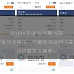 Bitpie支持 比特派提现操作步骤及注意事项，详细解析疑问收益提现流程