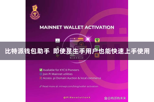 比特派钱包助手 即使是生手用户也能快速上手使用