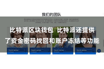 比特派区块钱包  比特派还提供了资金密码找回和账户冻结等功能